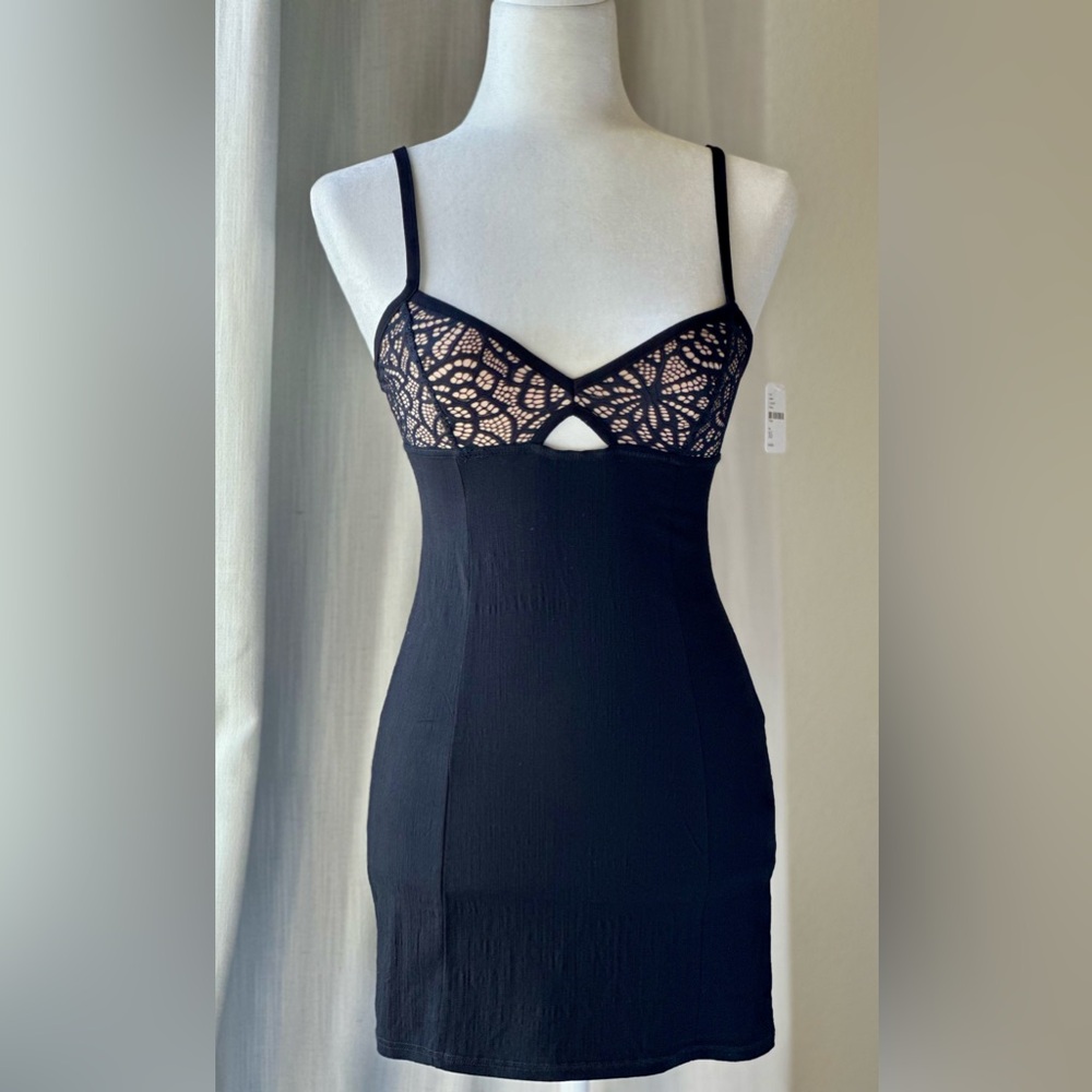 Free People Convertible mini lace dress - Picture 2 of 5